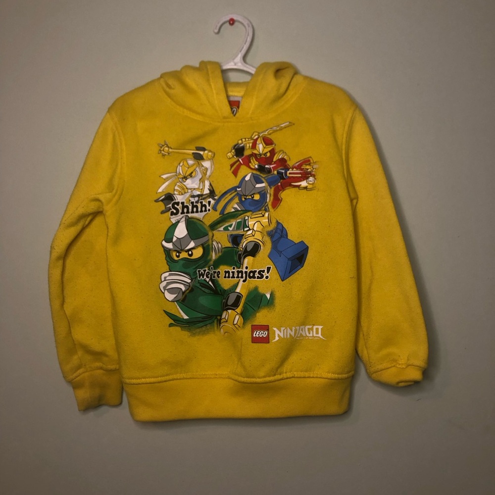 LEGO Ninjago Yellow Kids Sweatshirt